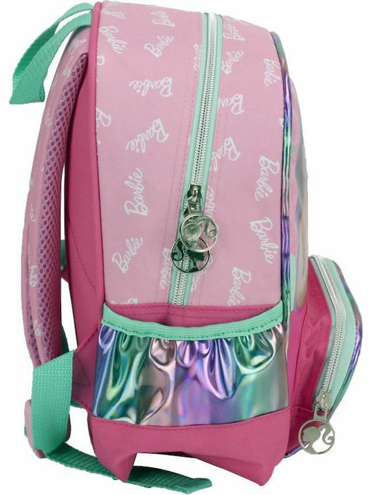 Gim Barbie Think Sweet School Bag Backpack Kindergarten Pink with Water Bottle Holder 12Liters