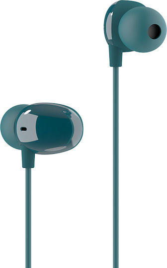 X5 In-ear Handsfree με Βύσμα 3.5mm Μπλε