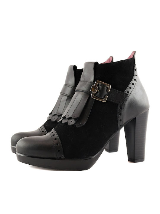 1011 PATRICIA MILLER Women's Boots BLACK