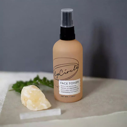 UpCircle Face Toner with the Residual Water of Mandarin Juice and Repurposed Chamomile Extract Face Mist Facial Toners with Hyaluronic Acid 100ml