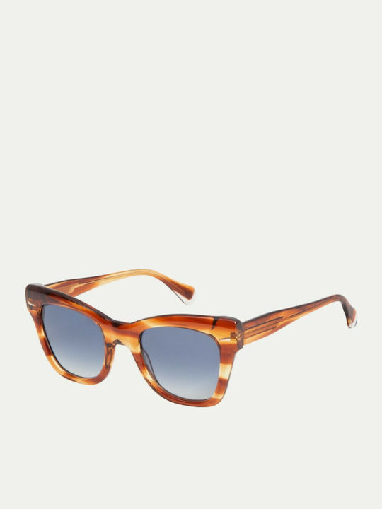 Gigi Barcelona Walker Women's Sunglasses with Brown Plastic Frame 6590/9