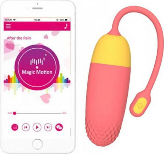 Magic Motion Magic Motion Vini App Controlled Vibrator Pink / Yellow