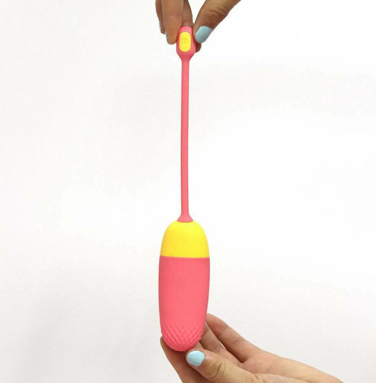 Magic Motion Magic Motion Vini App Controlled Vibrator Vibrator Ei mit Fernbedienung Pink / Yellow