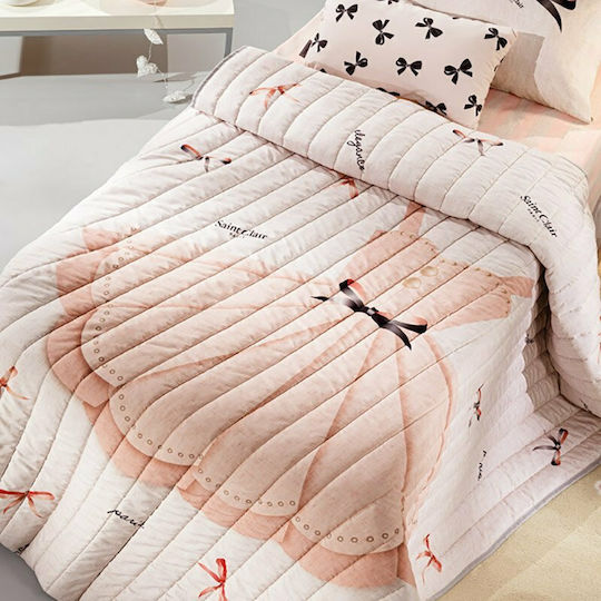 Saint Clair Grace Kids Pillowcase 50x70cm Ροζ 1717030120005