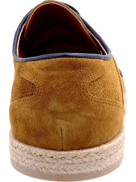2055-426 Leather Men's Espadrilles Tabac