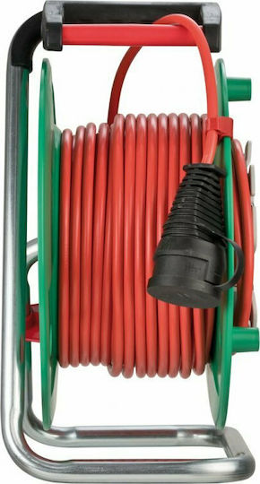 Brennenstuhl Cablu de prelungire 1 loc cu cablu de 38m Diametru 3 x 1.5mm² Rezistent la apă Verde
