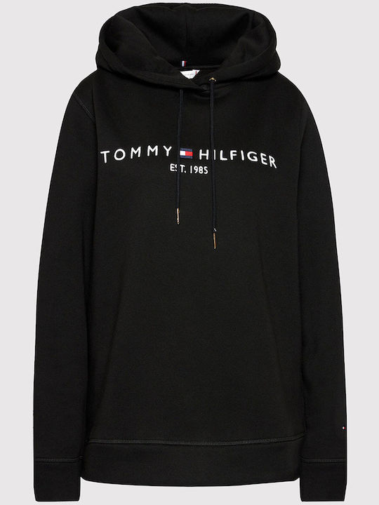 Women's Sweatshirt Hooded Black