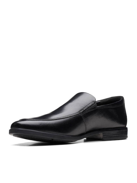 Howard Edge Men's Anatomic Leather Casual Shoes Black