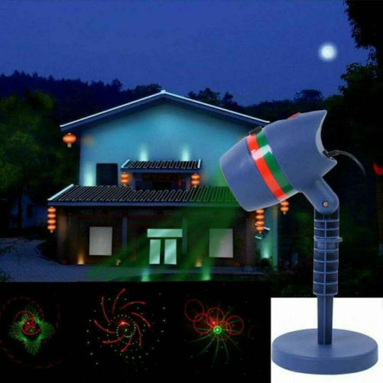 Χριστουγεννιάτικος Προβολέας Laser LED Ρεύματος Projector