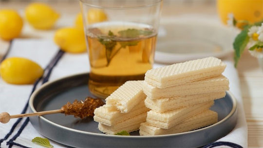 Schar Wafers Wafer Lapte Lămâie Fără Gluten 125gr