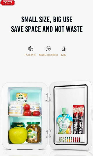 XO Мини хладилник за козметика White CZ002 16.008.0011
