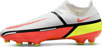 Nike Phantom GT2 Academy Dynamic Fit FG/MG Ψηλά Ποδοσφαιρικά Παπούτσια με Τάπες Πολύχρωμα