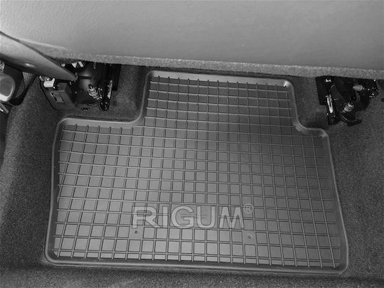 Rigum Set of Front and Rear Mats 4pcs for Nissan Juke 2019+ Black