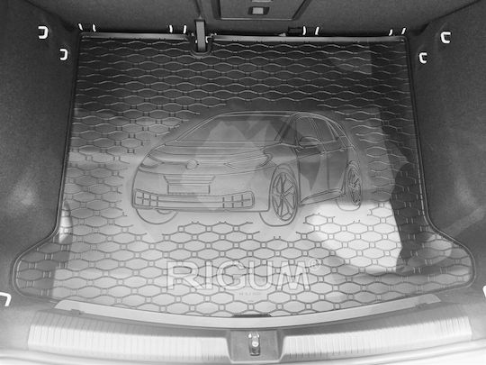 Rigum Trunk Mats Tray Type 1pcs from Rubber Black