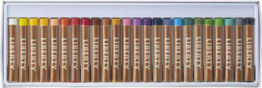 Liberty Oil Pastels 24colours OP-001-24