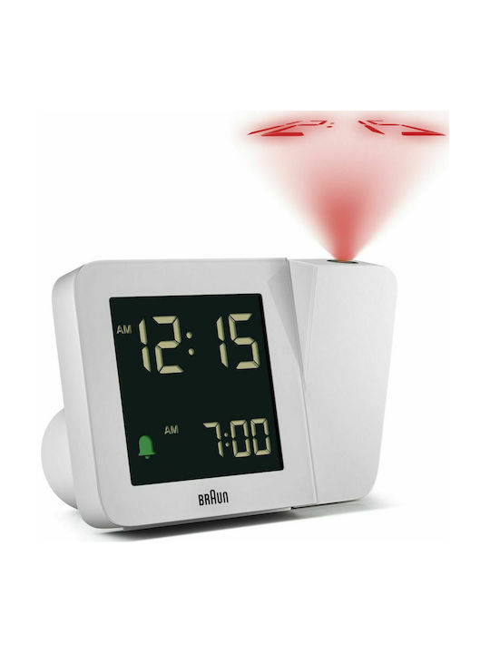 Braun BC015W-DCF Επιτραπέζιο Ψηφιακό Ρολόι με Ξυπνητήρι 67161