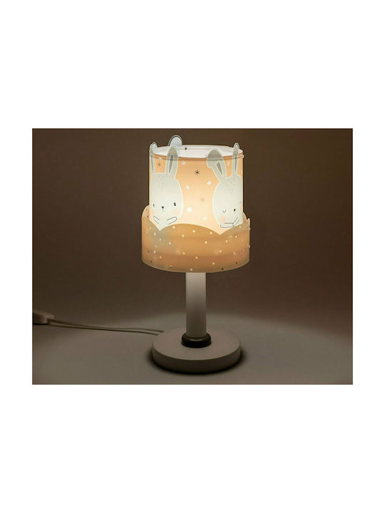 Ango Led Kids Portable Lamp Orange 15x15x30εκ.