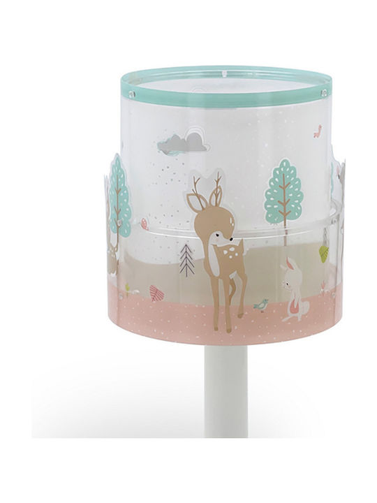 Ango Kids Side Table Lamp Loving Deer Multicolour 15x15x30cm