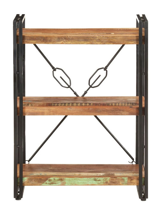 Recycled Wood Bookcase 60x30x80cm