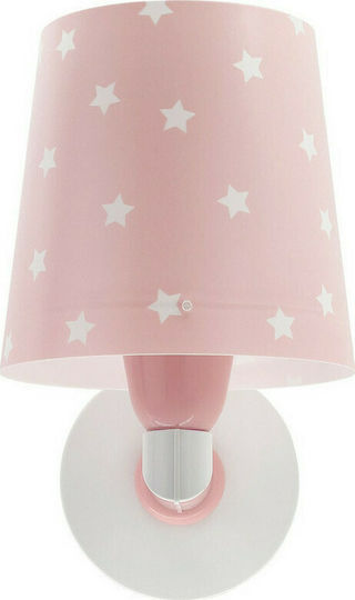Ango Led Plastic Kids Wall Light Starlight Pink