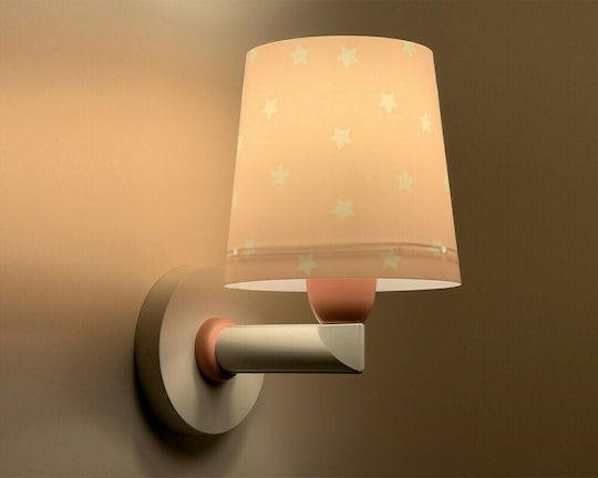 Ango Kinder Wandleuchte LED Kunststoff Starlight Pink