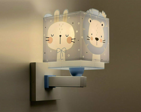 Ango Kinder Wandleuchte LED Kunststoff Jungle Blue