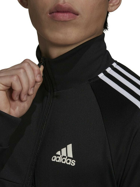 Sereno Cut 3-Stripes Мъжко Горнище на Анцуг Track Jacket Черно