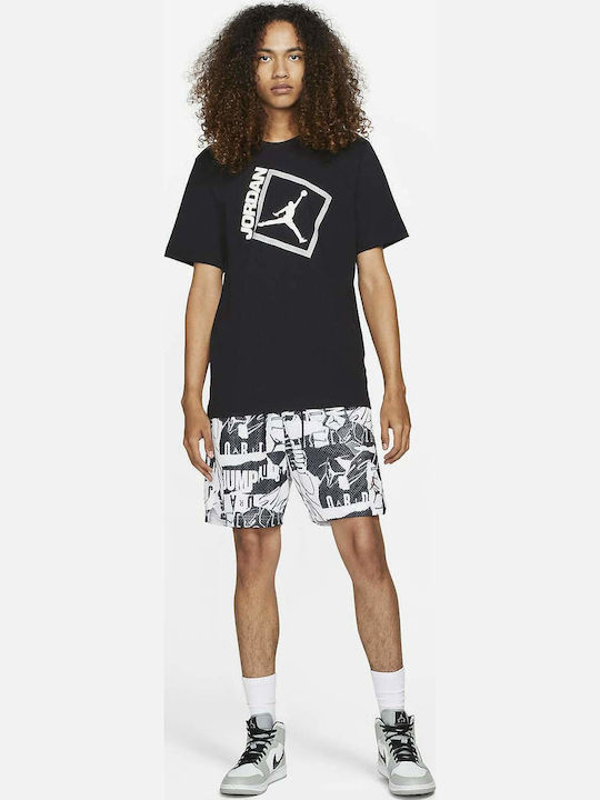 Jumpman Box Αθλητικό T-shirt Μαύρο