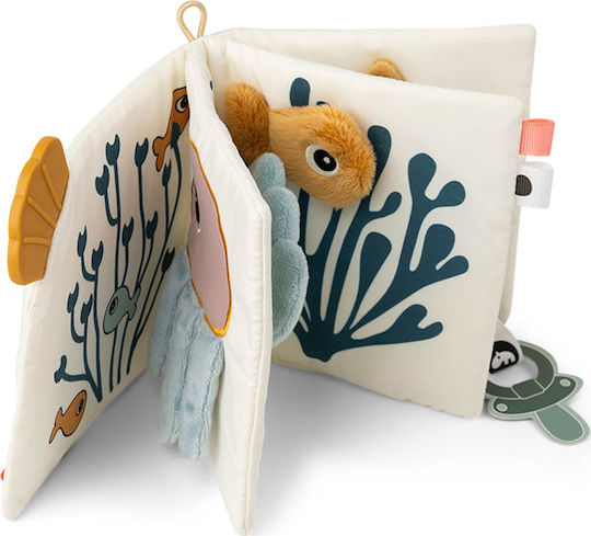 Done by Deer Activity Book Activity Book Sea Friends made of Fabric with Sounds for 0++ Months