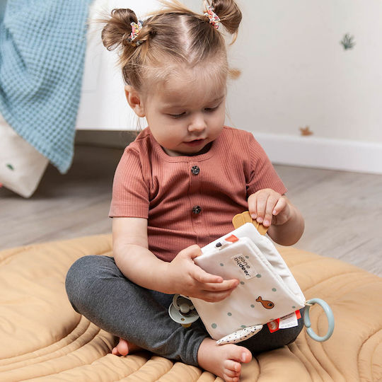 Done by Deer Activity Book Activity Book Sea Friends made of Fabric with Sounds for 0++ Months