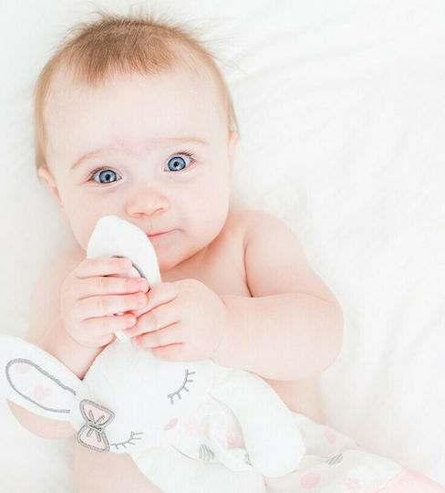 Lulujo Πανάκι Μωρού Bunny Ροζ