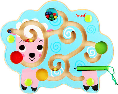 iwood Maze Magnetic Sheep made of Wood for 24++ Months