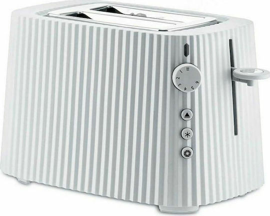 Alessi Plisse Toaster 2 Slots 850W White