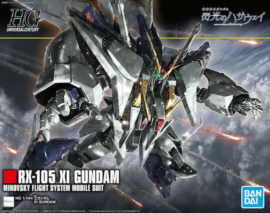 Namco - Bandai Gundam: HGUC 1/144 XI Action Figure in Scale 3:24