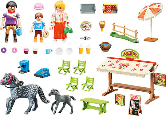 Playmobil Държава Pony Cafe за 4-10 години
