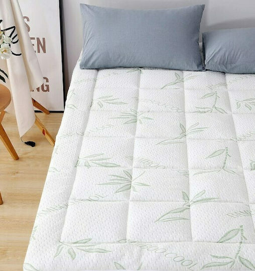 Sidirela Protective Cover Semi-double Waterproof with Skirt Green 120x200+30cm