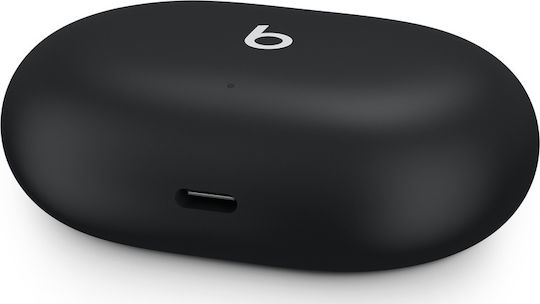 Beats Studio Buds Bluetooth Handsfree Ακουστικά με Αντοχή στον Ιδρώτα και Θήκη Φόρτισης Μαύρα