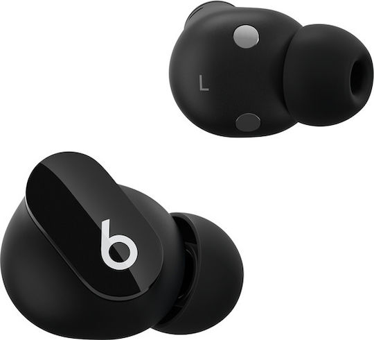 Beats Studio Buds Bluetooth Handsfree Ακουστικά με Αντοχή στον Ιδρώτα και Θήκη Φόρτισης Μαύρα