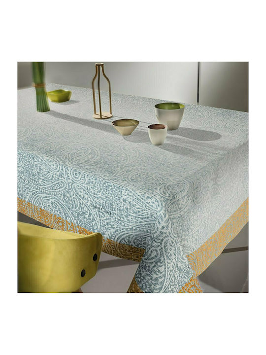 Saint Clair 1029 Polyester Stain Resistant Tablecloth Grey 145x180cm