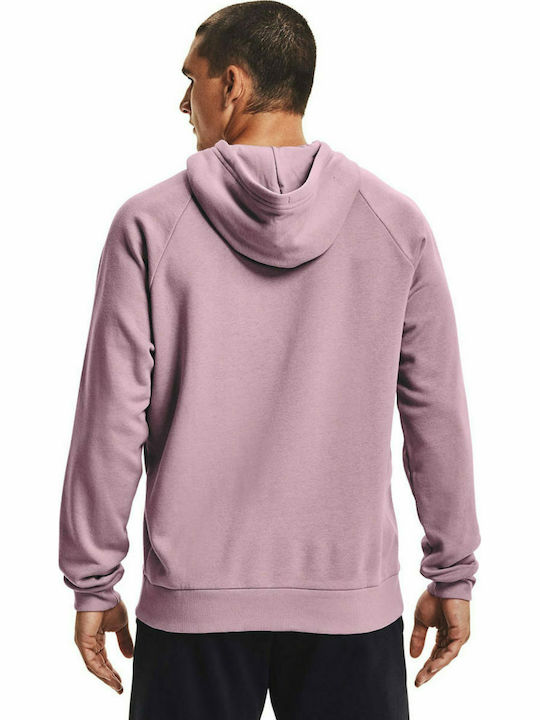 Rival Big Sweatshirt Fleece mit Kapuze Rosa