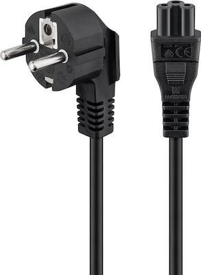 Goobay Schuko - IEC C5 Cable 1.8m Black (68004)