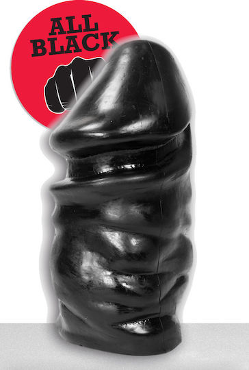 All Black Plug Πρωκτικό Dildo Black 33cm