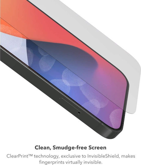 Zagg Invisibleshield Full Glue Full Face Tempered Glass (iPhone 12 / 12 Pro)