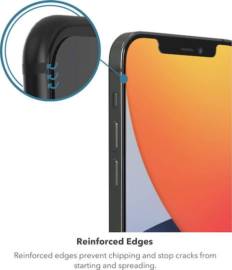 Zagg Invisibleshield Full Glue Full Face Tempered Glass (iPhone 12 Pro Max)