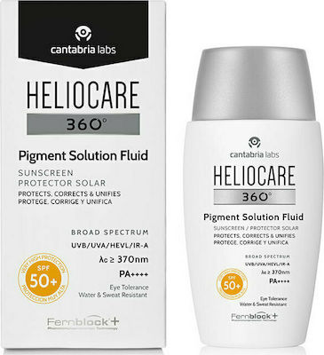 Heliocare 360 Pigment Solution Fluid Αντηλιακή Κρέμα για το Σώμα SPF50 50ml