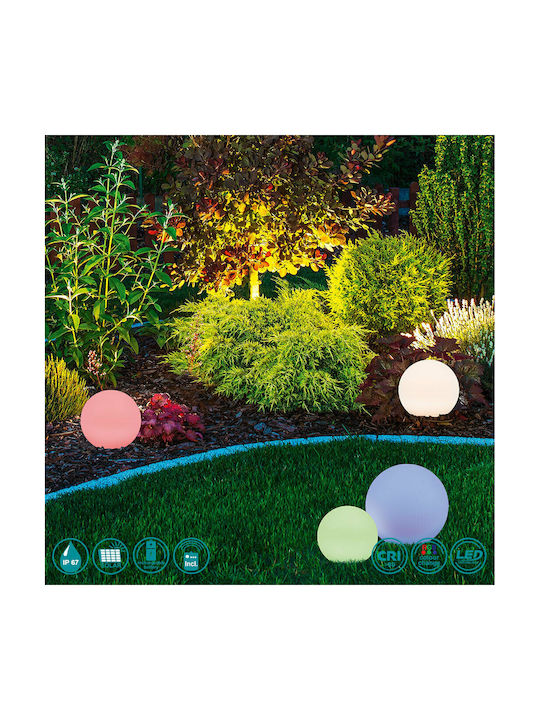 Trio Lighting Melo Φωτιστικό Γλόμπος LED Εξωτερικού Χώρου 5W με Θερμό Λευκό Φως IP67 Λευκό
