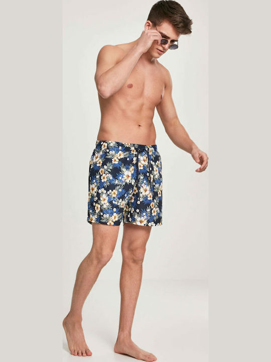 Men's Swimwear Shorts Hibiscus Floral