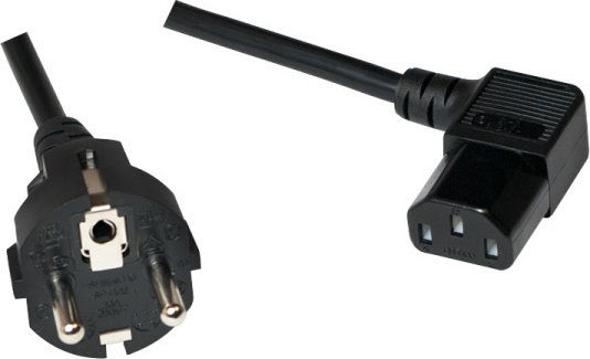 LogiLink IEC C13 - Schuko Cable 2m Μαύρο CP117