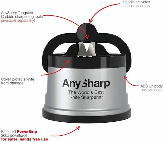 AnySharp Power Grip Ακονιστήρι Χειρός