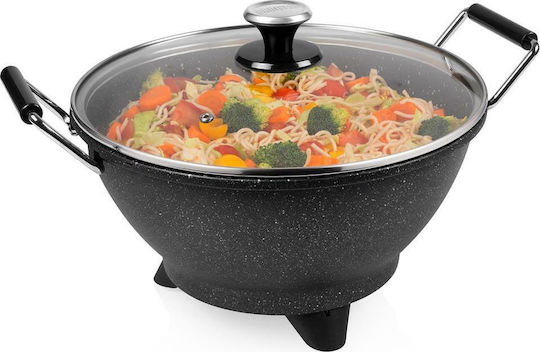 Princess 162389 Electric Wok 1400W cu Capacitate 7lt Negru